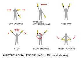 Airport Signal People